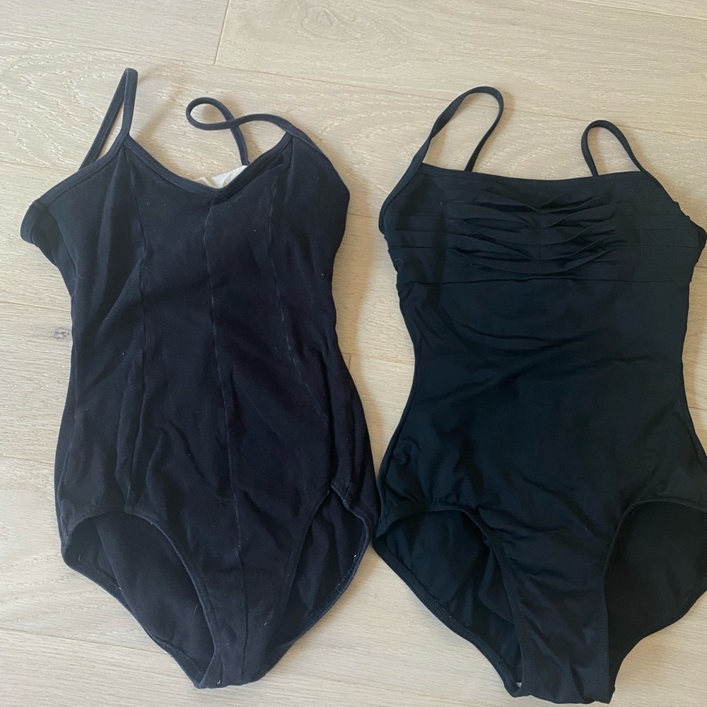 Black Mirella Classic ballet leotard